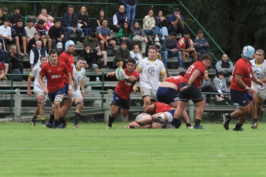CONCENTRACION. Los Pumitas están entrenando en La Plata.