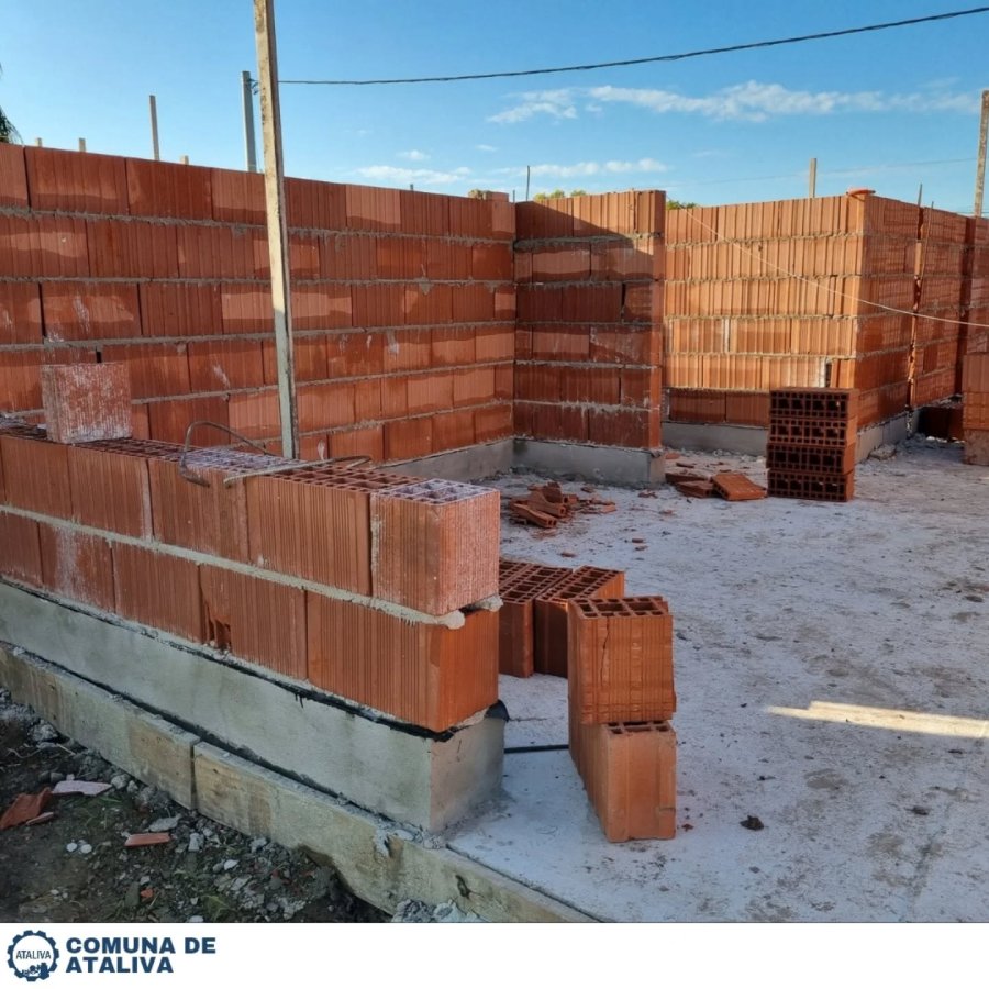 Vista parcial de los trabajos en franco avance.