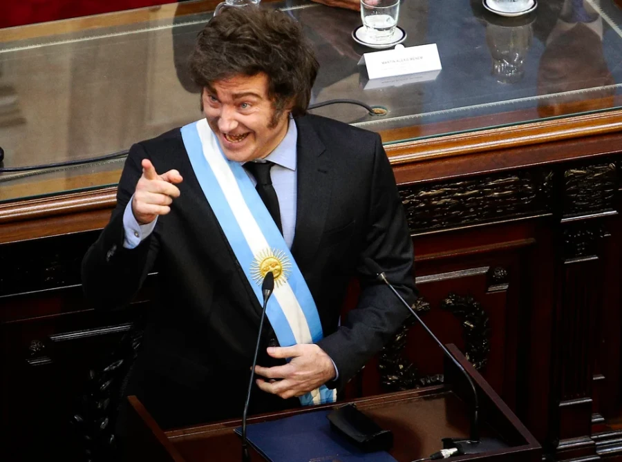 El presidente Javier Milei.