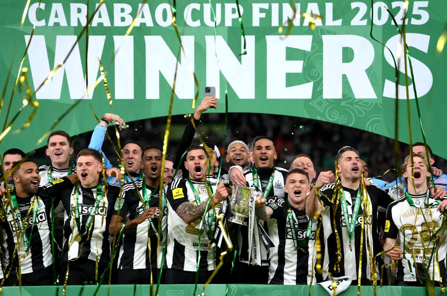 Newcastle campeón de la Carabao Cup.
