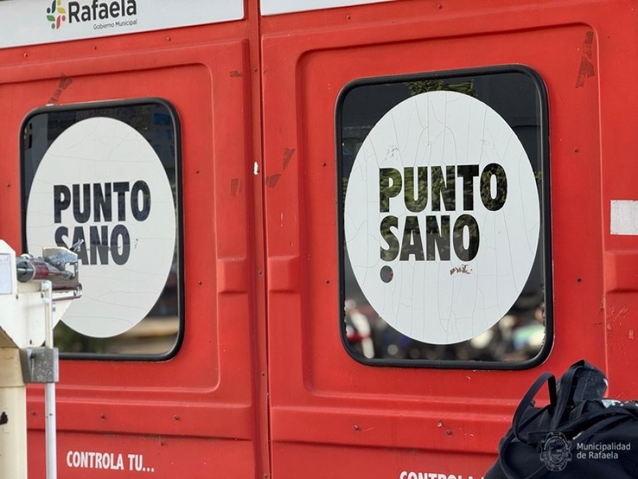 PUNTO SANO. El dispositivo funciona como espacio de prevenci&oacute;n y cuidado de la salud.