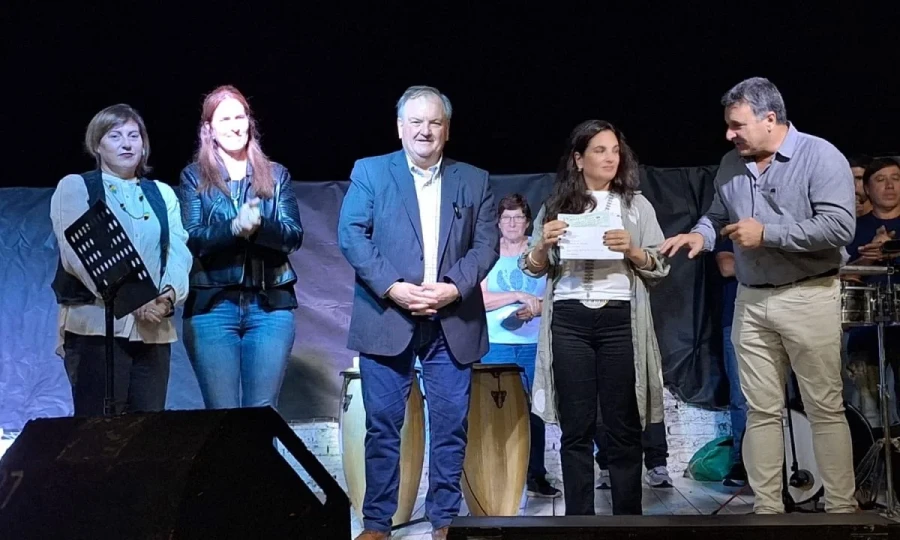 Un instante del acto protocolar.