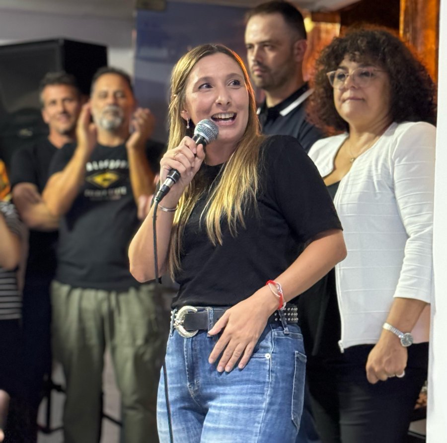 B&aacute;rbara Chivallero, candidata a concejal por el peronismo rafaelino. (FOTO PRENSA PJ)