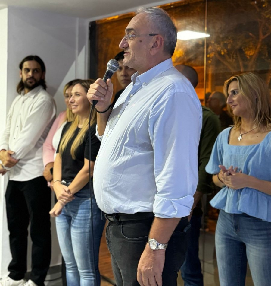 El senador provincial, Alcides Calvo, es candidato a convencional constituyente por el departamento Castellanos.
