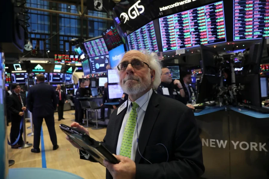 Caída en los mercados.