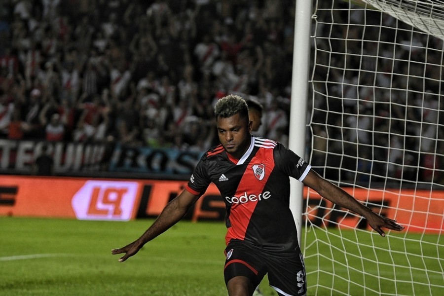 COLIBRI. Borja, uno de los pocos delanteros disponibles para Gallardo.