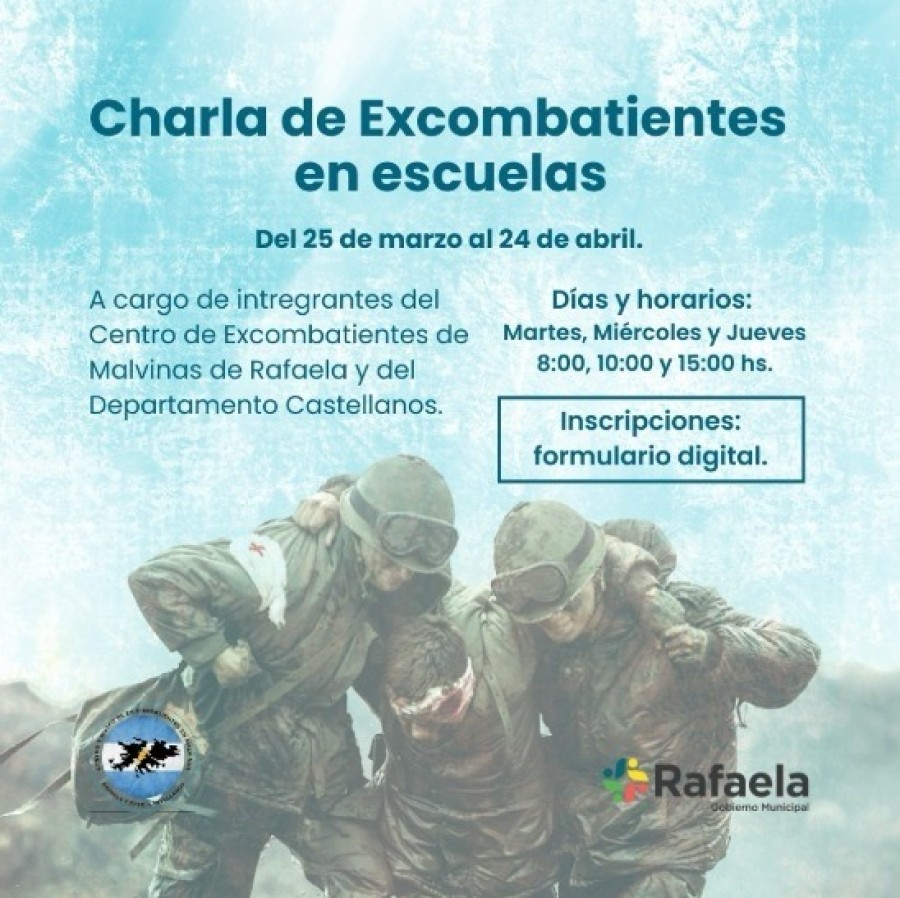Las charlas se llevar&aacute;n adelante los d&iacute;as martes, mi&eacute;rcoles y jueves.