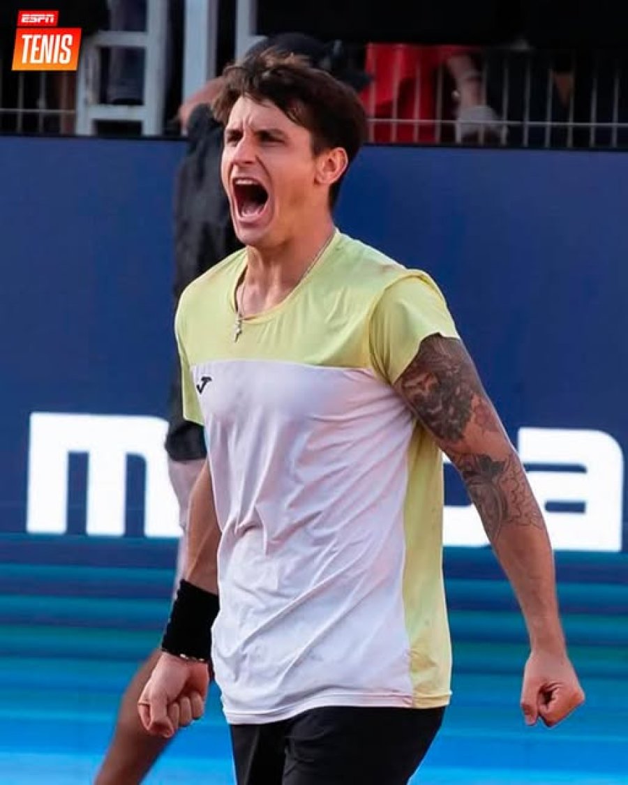 DESAHOGO. El argentino pasó a segunda ronda.