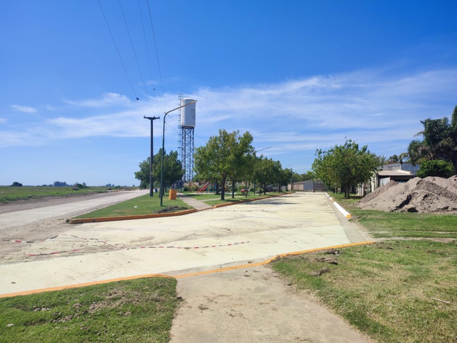 Vista de la obra concluida.