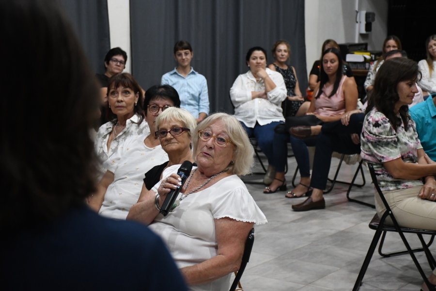 Vista parcial de los asistentes.