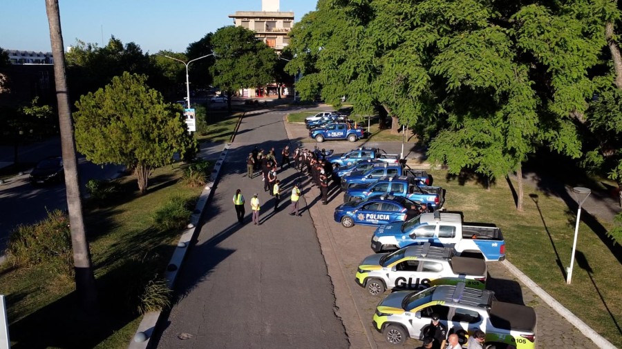 El esfuerzo conjunto desplegado en el megaoperativo redunda en una Policía más integrada para combatir el delito.