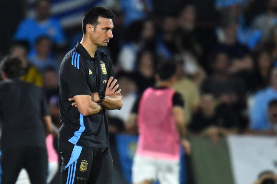 Lionel Scaloni, el director técnico de la Selección argentina, protagonizó un emotivo momento en la conferencia de prensa