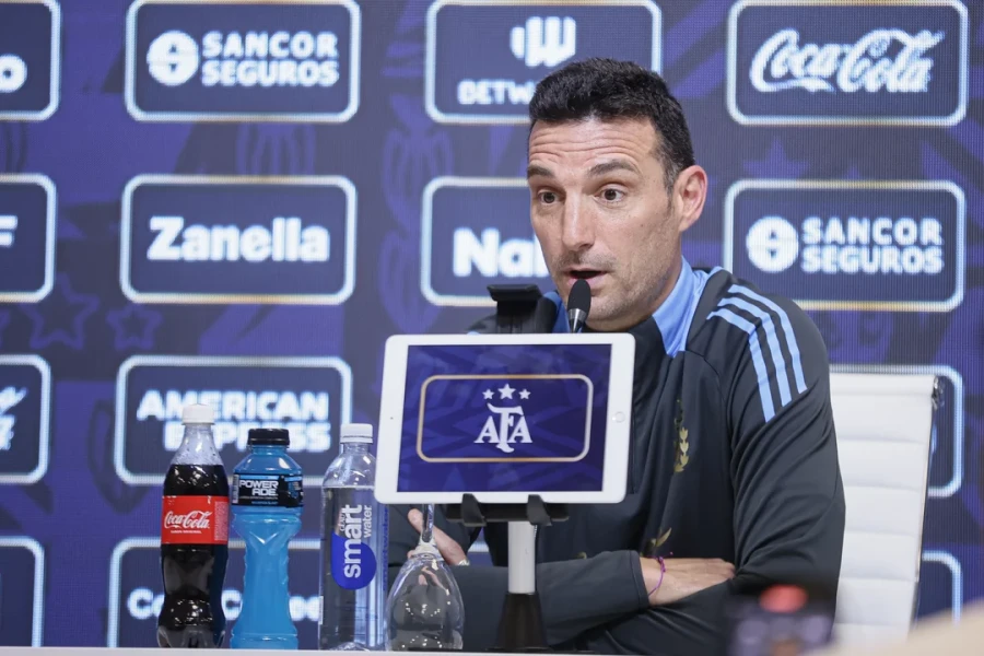 El director técnico de la Selección argentina, Lionel Scaloni.