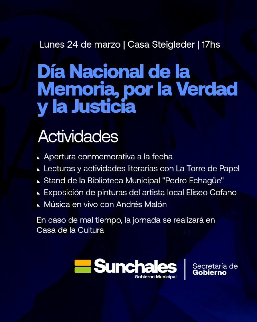 Anuncio de la propuesta.