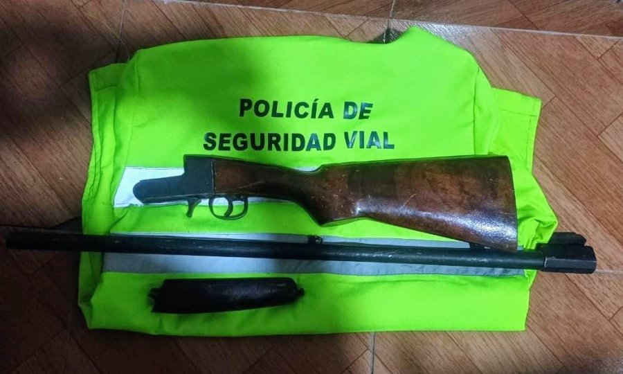 <i>Se procedi&oacute; al secuestro de una escopeta calibre 16 y municiones, en zona rural de la localidad de Villa Minetti, jurisdicci&oacute;n de Tostado.</i>