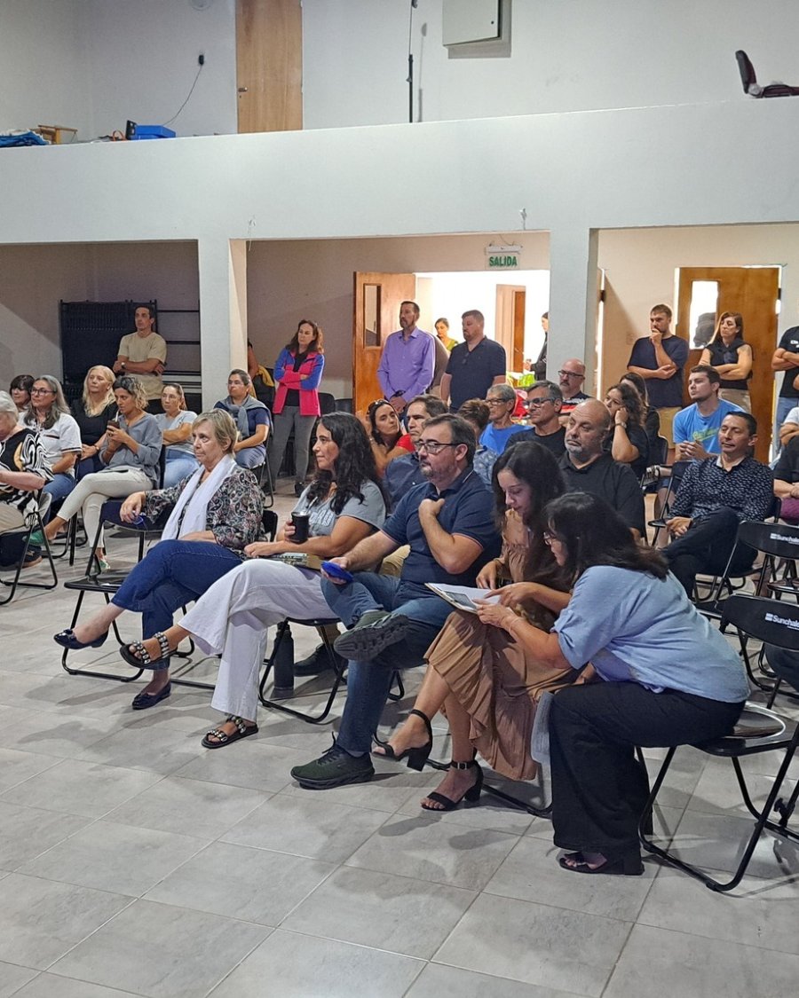 Vista parcial del público asistente.