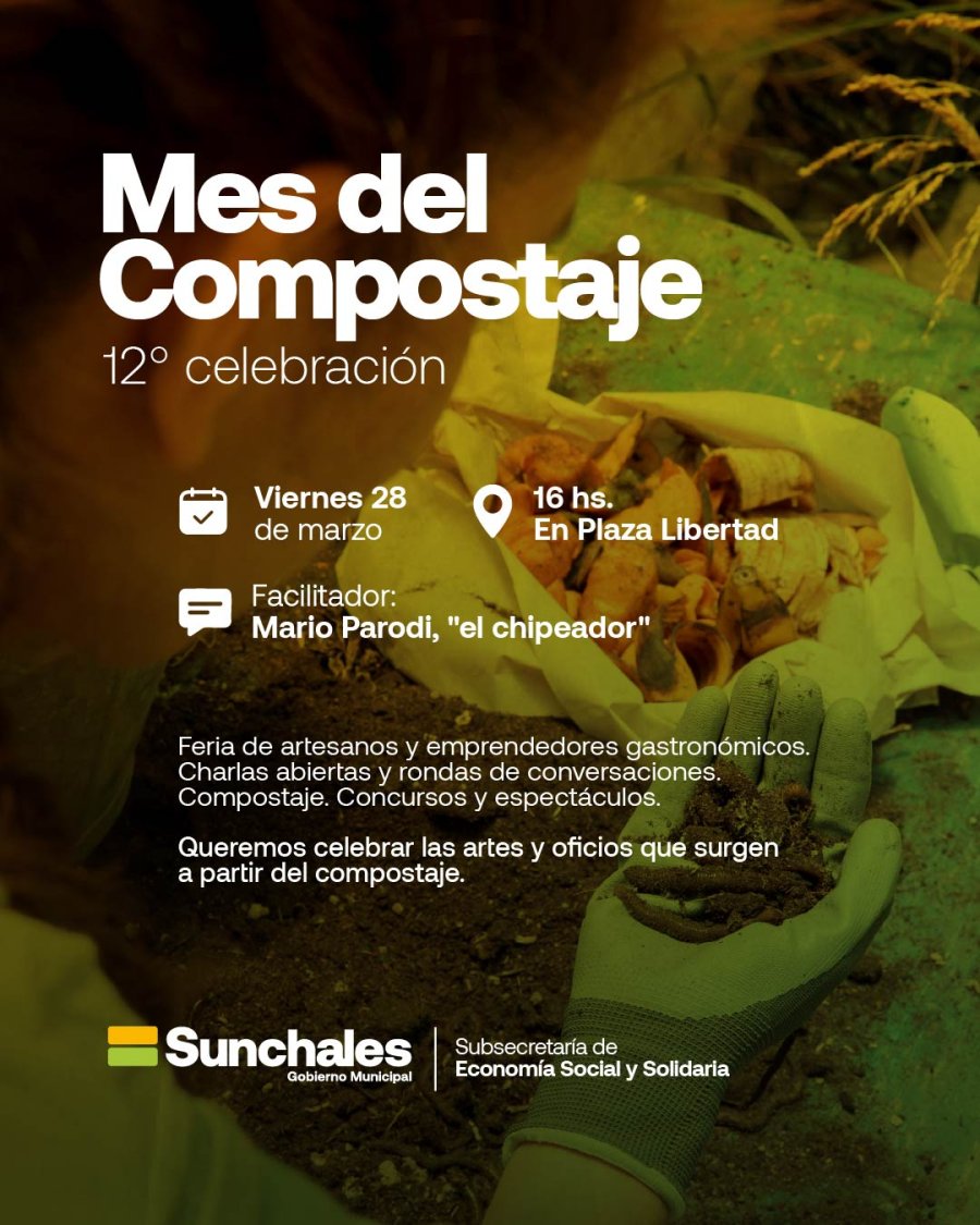 Invitación difundida por la Municipalidad.