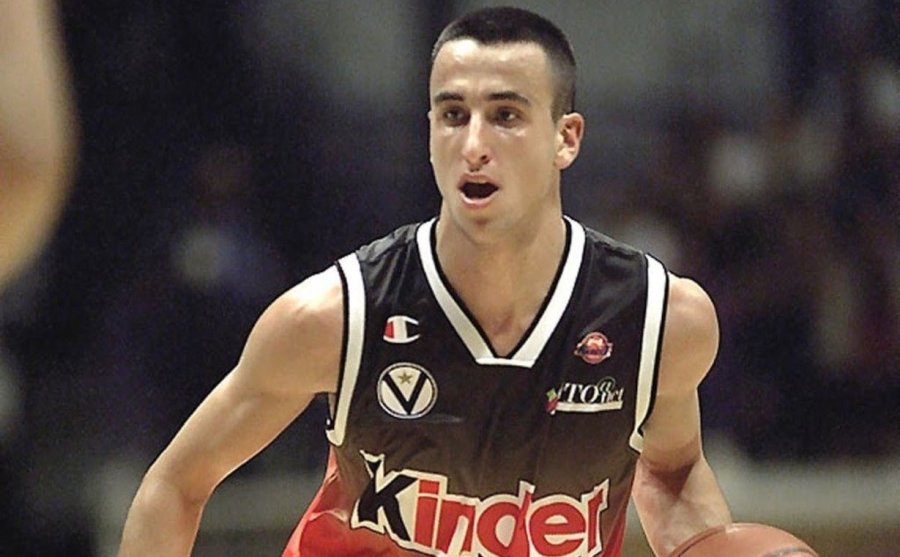 JOVENCITO. Cuando Ginóbili brilló en Europa.