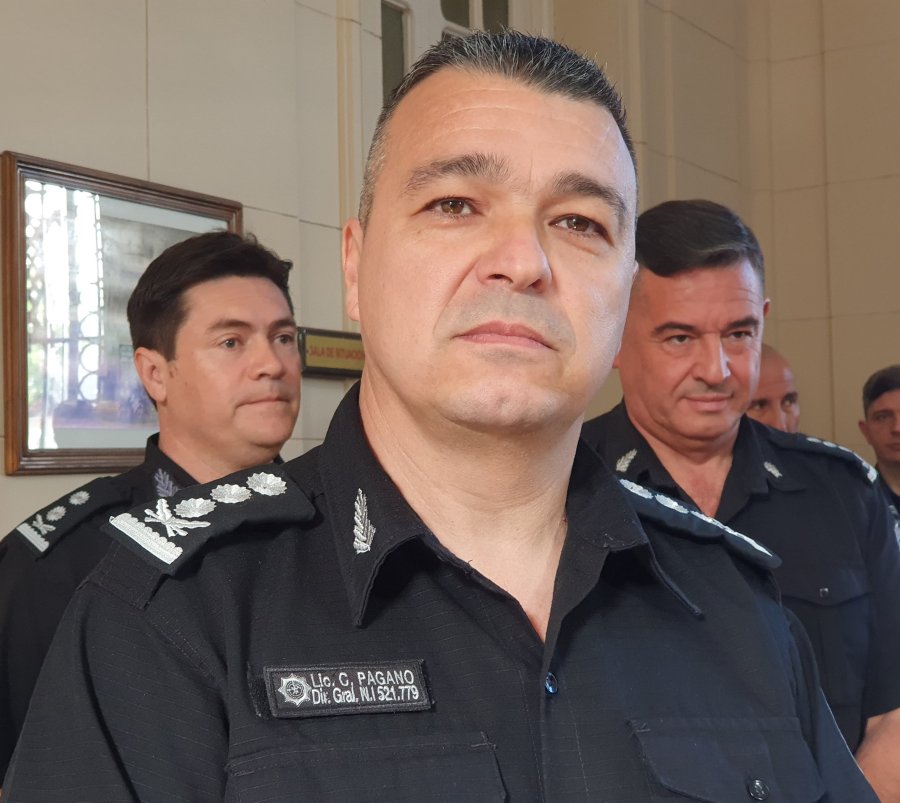 El jefe policial de Rafaela, Carlos Pagano, confirmó a LA OPINION la cifra de nuevos policías en Rafaela.