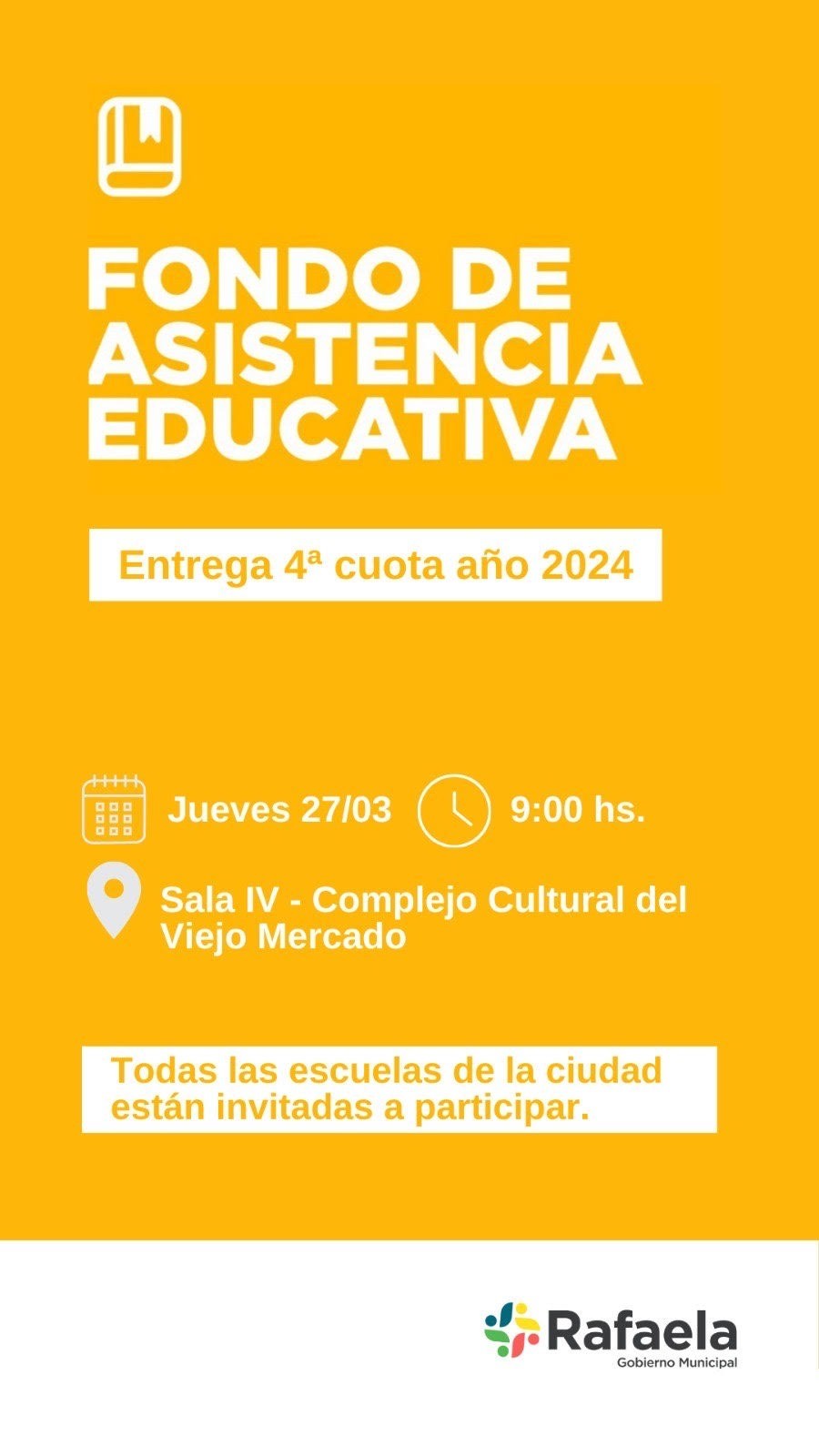 Se reafirma el compromiso del municipio con el fortalecimiento del sistema educativo local.