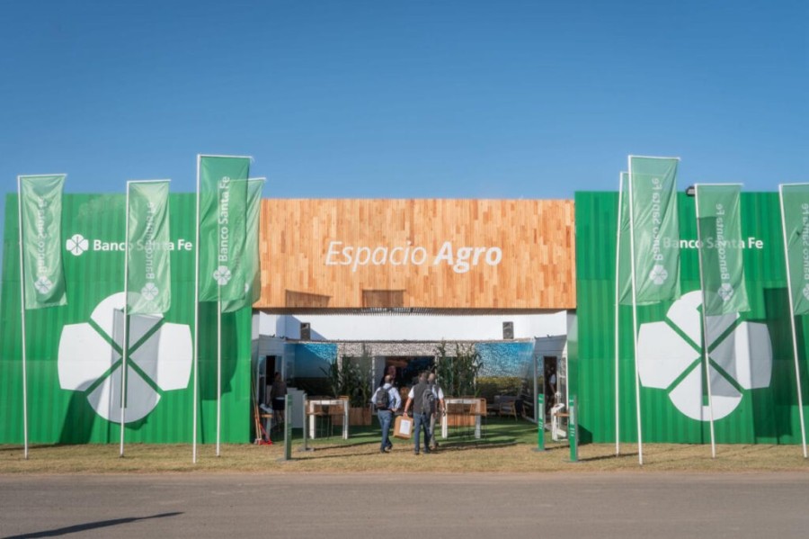Banco Santa Fe particip&oacute; en Expoagro 2025 con un amplio stand.