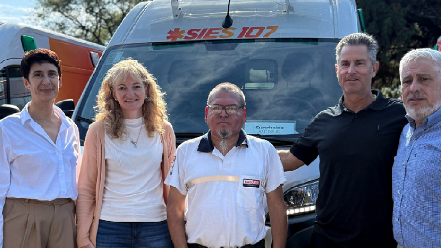 La flamante unidad fue destinada al SAMCo. Hospital Dr. Almícar Gorosito.