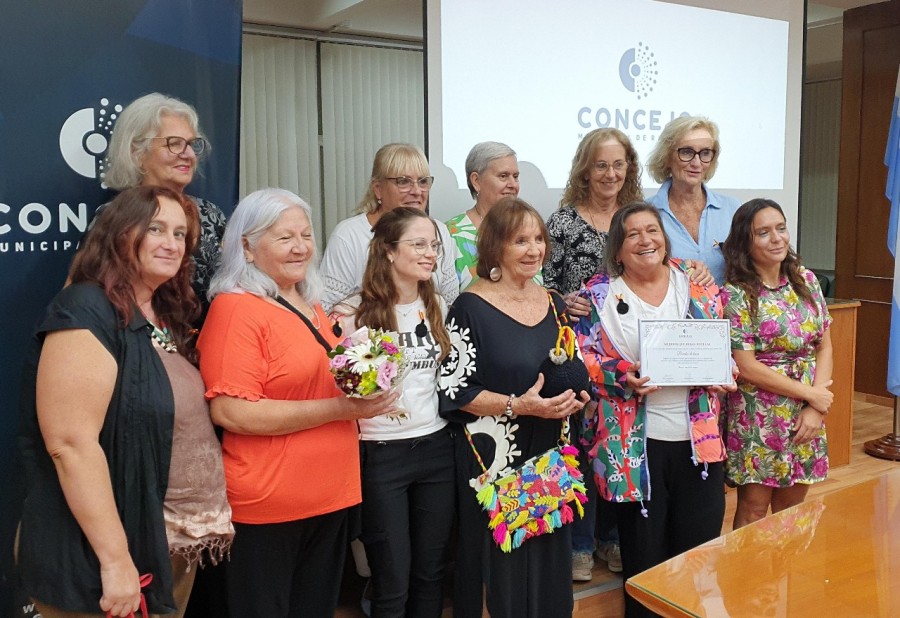 HOMENAJE. Se realiz&oacute; en el marco del D&iacute;a Internacional de la Mujer.