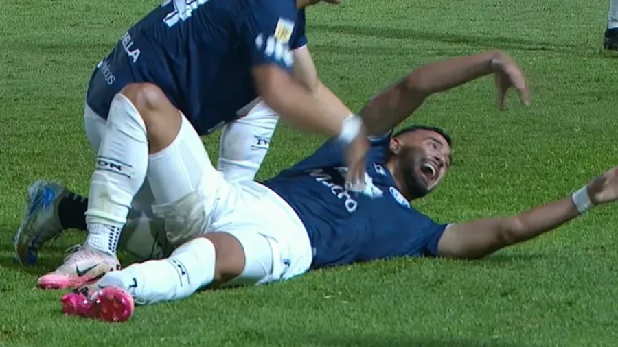 La impactante lesión de Victorio Ramis ante Racing.