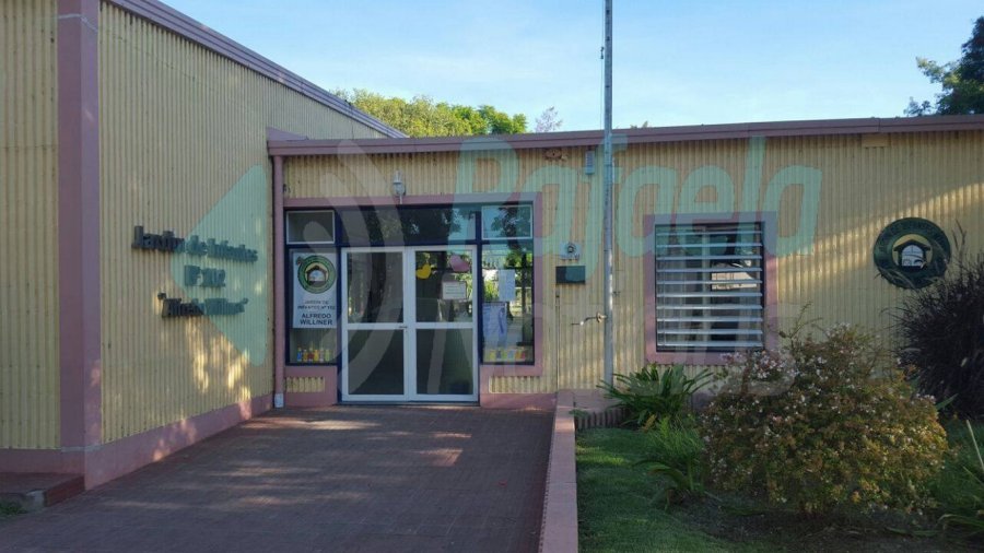 Fachada de la institución educativa.