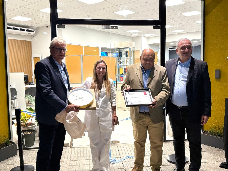 la mutual pilarense cuenta con nuevo edificio en Susana.