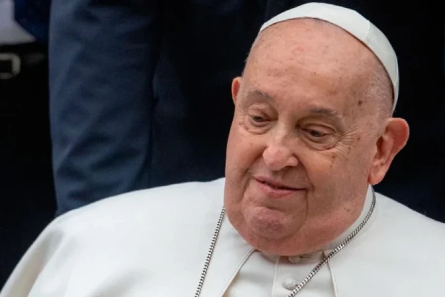 Imagen capturada en el Vaticano  en febrero de este a&ntilde;o.