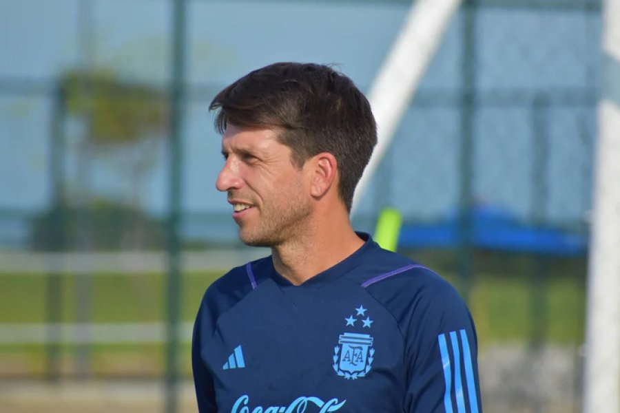 Diego Placente, DT del Seleccionado Sub 17.