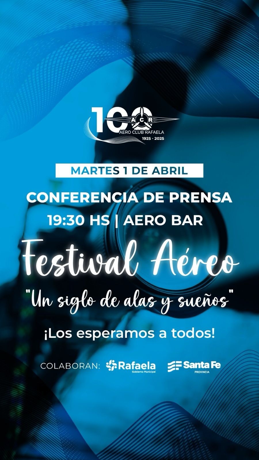 El evento es organizado por el Aero Club Rafaela y cuenta con la colaboración de la Municipalidad de Rafaela y el Gobierno de Santa Fe.