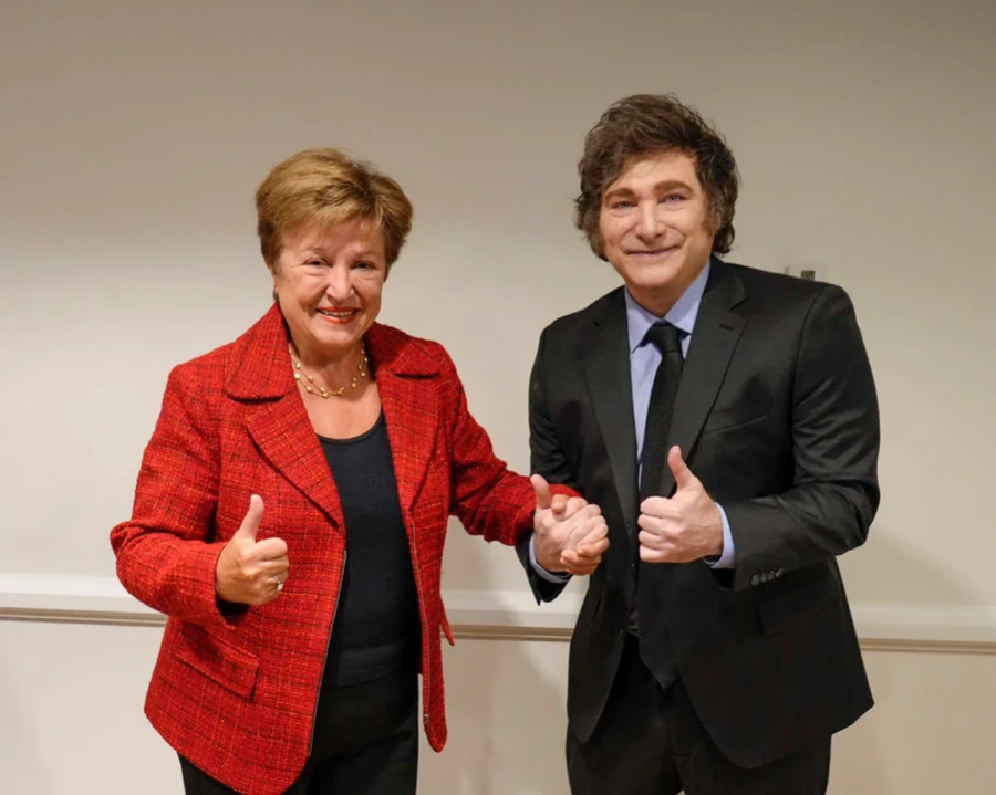 ACUERDO CON EL FMI. Georgieva consideró "razonable" darle US$ 8.000 millones al Gobierno argentino en un primer tramo.