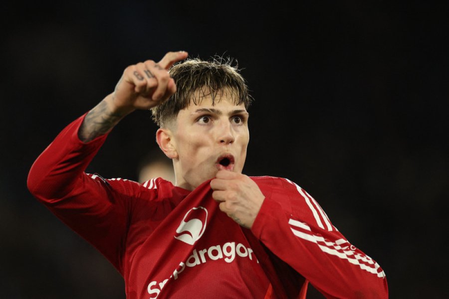 Alejandro Garnacho, fuera de la última convocatoria de la Selección.