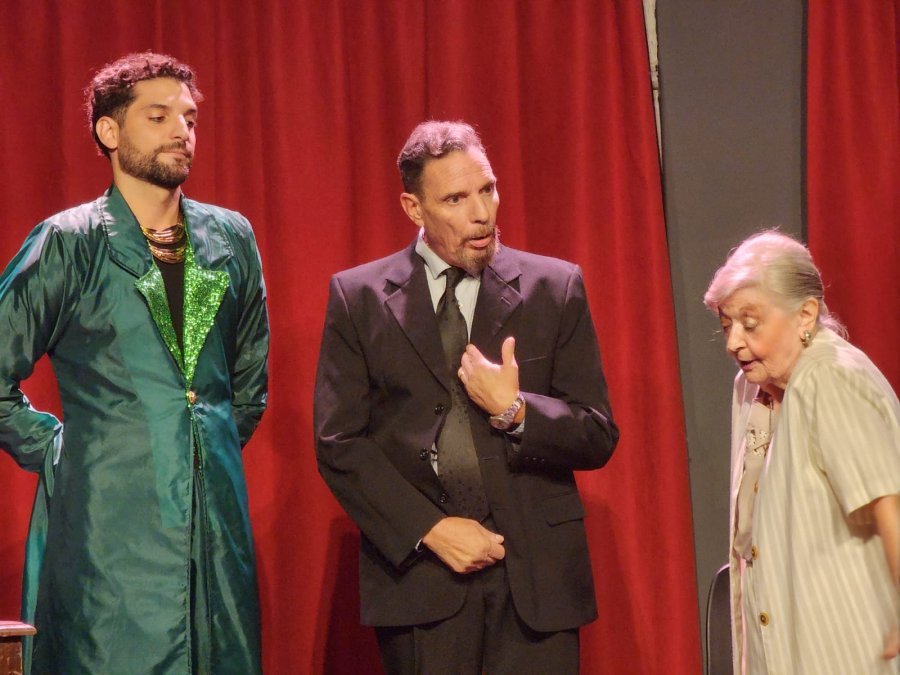 un cuadro de la pieza que podrá verse en el fin de semana.