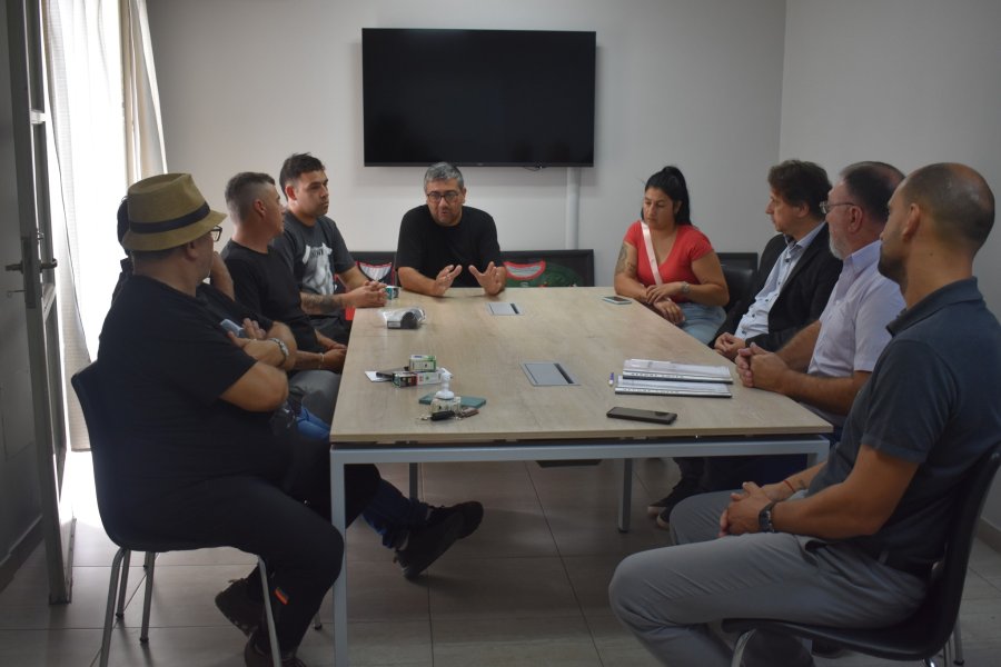 El encuentro donde se procedió a la entrega de los aportes.