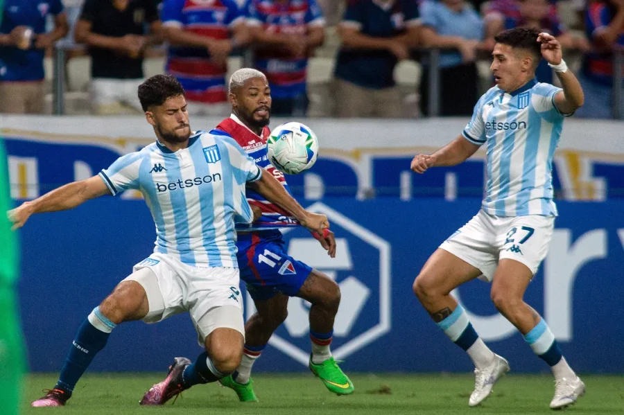 Racing viene de golear a Fortaleza en la Copa Libertadores.