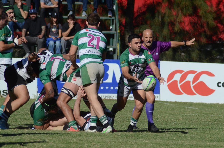 ESTABAN APPO, EL MEDIO SCRUM QUE TUVO EL VERDE EN LA TARDE DE ESTE SÁBADO