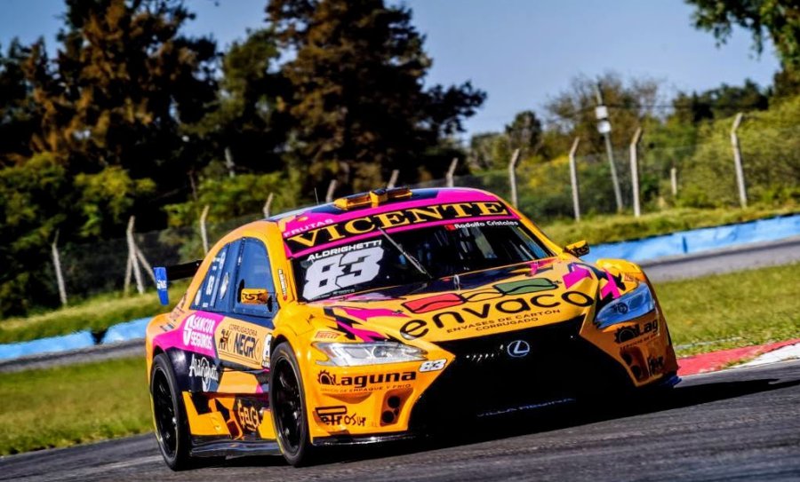 Facundo Aldrighetti consigui&oacute; el mejor tiempo con el Lexus en el aut&oacute;dromo de Rosario.