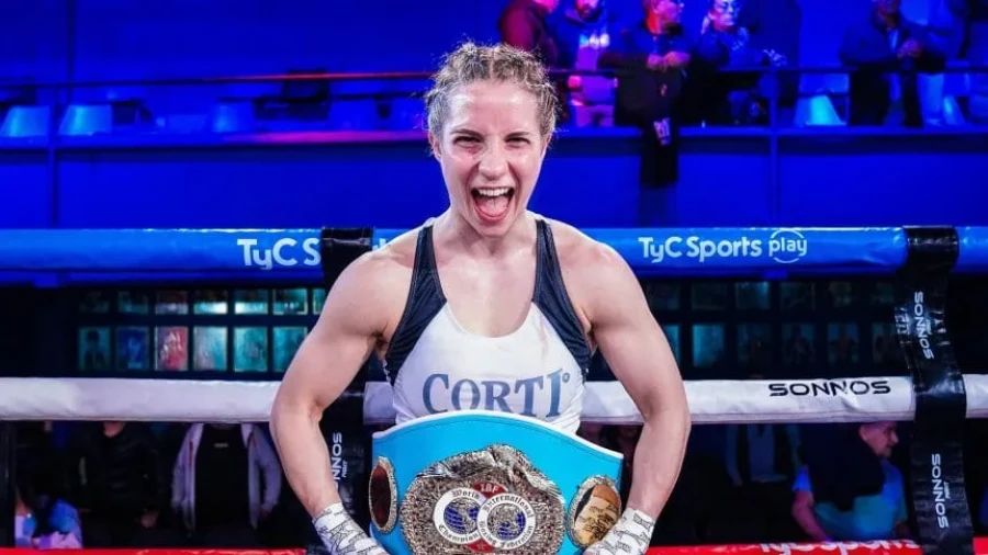 SOL CUDOS. La flamante campeona.