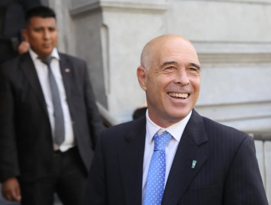 El presidente provisional de la Cámara de Senadores, Bartolomé Abdala.