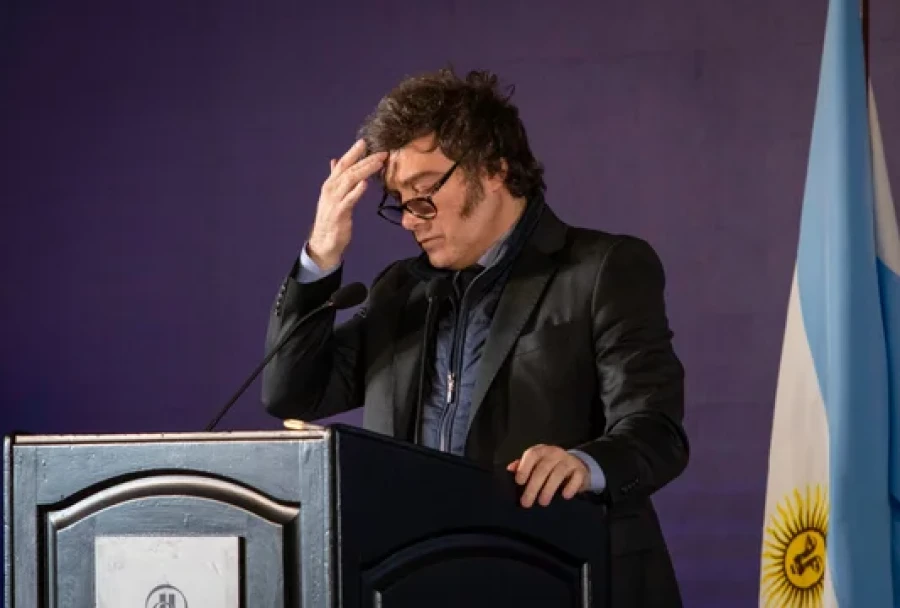 Primera expresión del presidente sobre la crisis financiera.