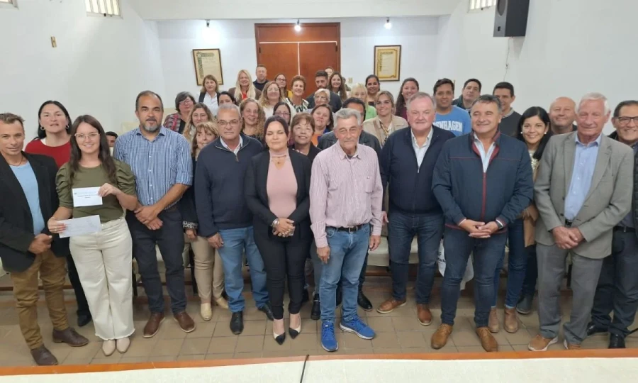 Un instante del reciente encuentro.