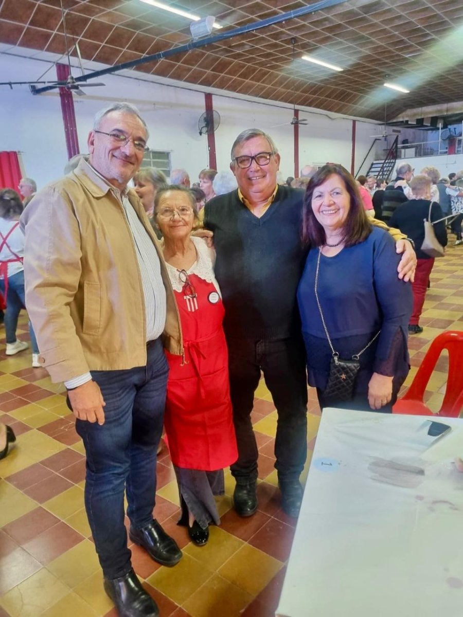 Un instante del reciente encuentro.