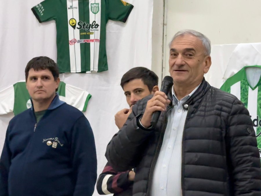 El representante por nuestro Departamento durante su mensaje.