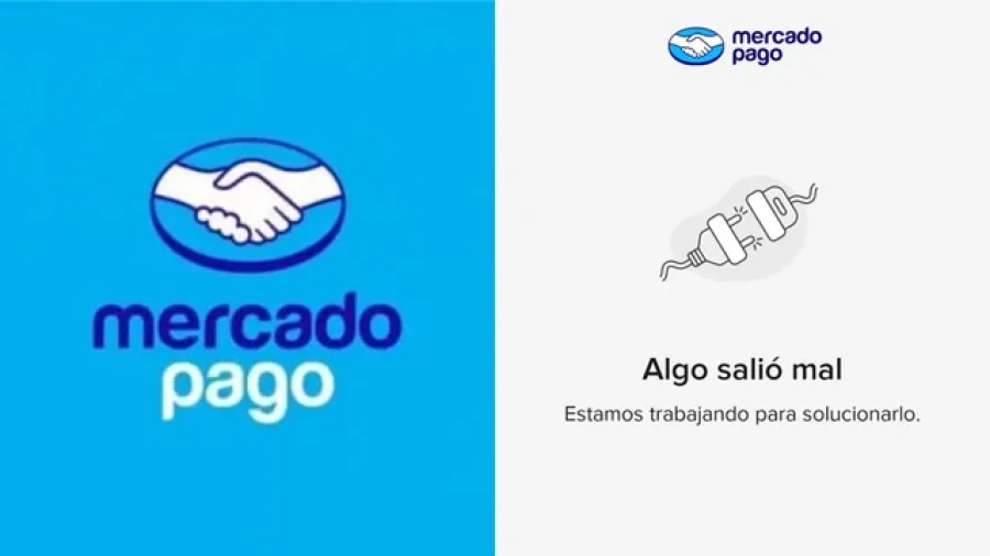 Caída de Mercado Pago.