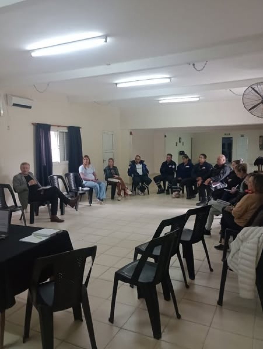 CAPACITACIÓN. Vista parcial del encuentro.