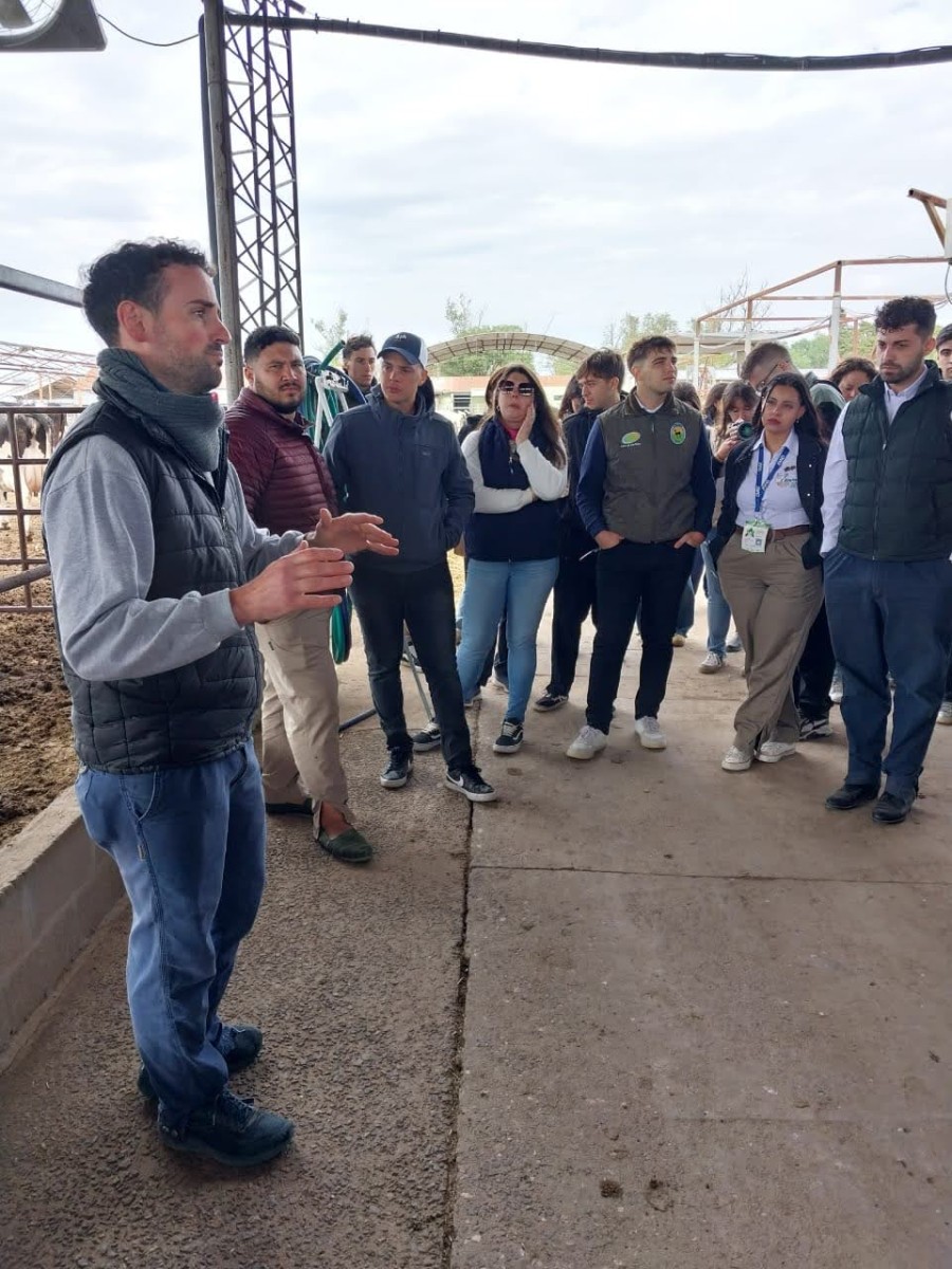 RECORRIDA. El segundo día incluyó una visita al INTA Rafaela. Conocimiento y tecnología van de la mano.