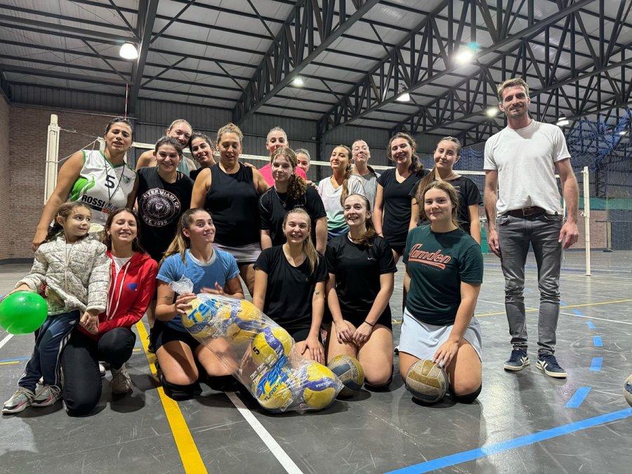 El momento de la entrega del aporte.